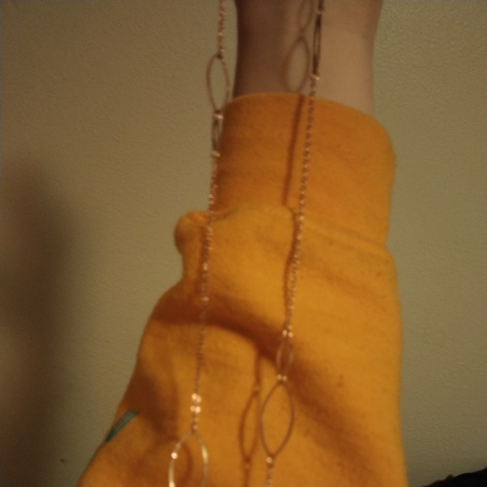 Long women's necklace